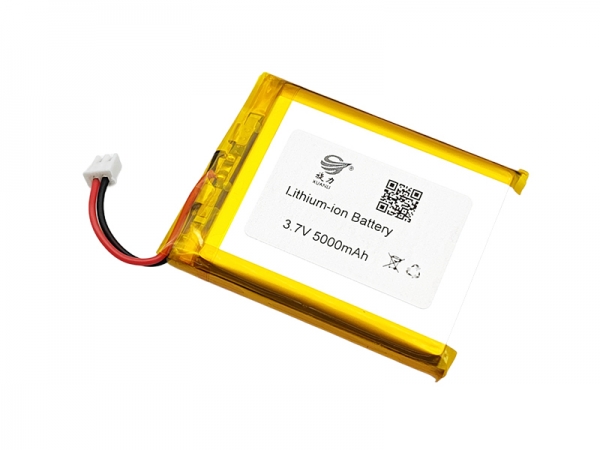 3.7V聚合物锂电池 | 955465 3.7V 5000mAh 线长35mm